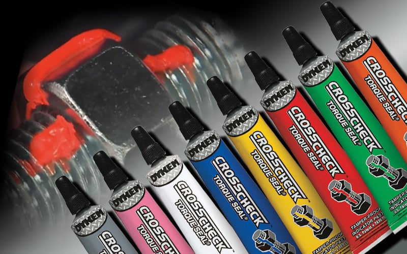 Dykem Cross Check Torque Seal For Machining And Maintenance